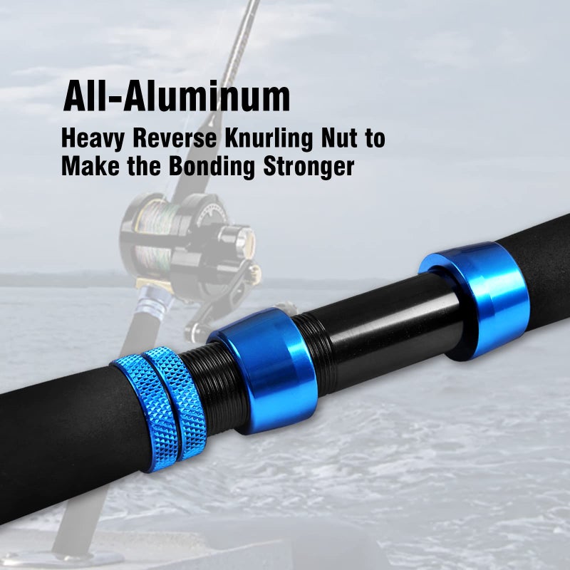 Fiblink 1-Piece Conventional Boat Rod Saltwater Offshore Graphite Spinning Fishing Rod(6 Feet, 30-50 lb/50-80 lb/80-120 lb) (80-120-Pound) - Image 3